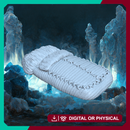 Sleeping Bag - Barbarian Camp Bedroll STL, DnD & Wargaming Terrain
