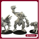 Scifi greek creatures (3 minis)