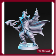 Warlock Great Old One | Miniatures | Wizard  | Mage | Dungeons and Dragons | 28mm and 32mm Scale| Pathfinder | Resin Unpainted Miniature| | - Only-Games