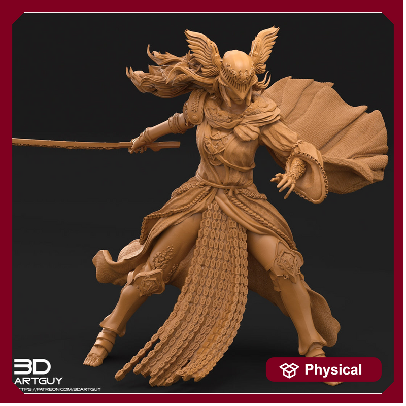 Female Human Fighter SwordMaster Ranger PC NPC | 4 Sizes /Scales | Dungeons and Dragons | Pathfinder - Only-Games