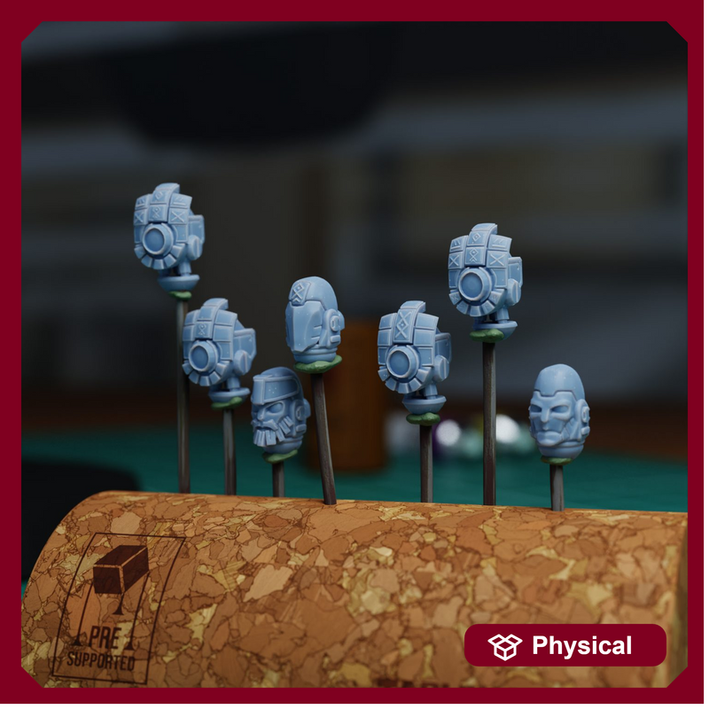 Bits Pack - Federation of Tyr Automata Heads