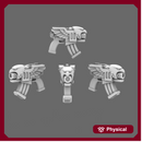 Patriotic Knights Eagle Retro Nailer Pistol X 10