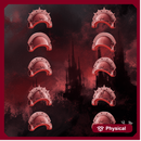Crimson Wings Destroyers Shoulder Pads Set x10