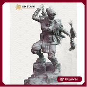 Female Fighter Ranger Sharpshooter | Miniature | 28mm, 32mm, 75mm, 100mm Scales | Pathfinder Figure | DnD | Figurine unpainted | DM Stash - Only-Games