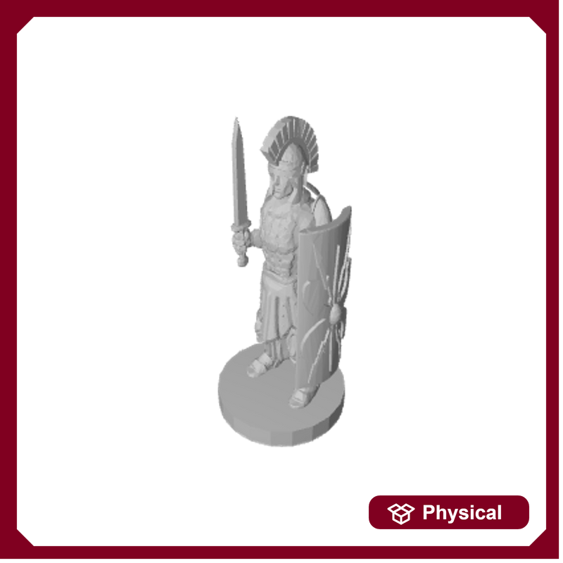 3D Printed 1/72 Roman Swordsman (x10) - Only-Games