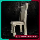 Wooden Chair - Tavern and Household Furniture STL for DnD & Wargaming
