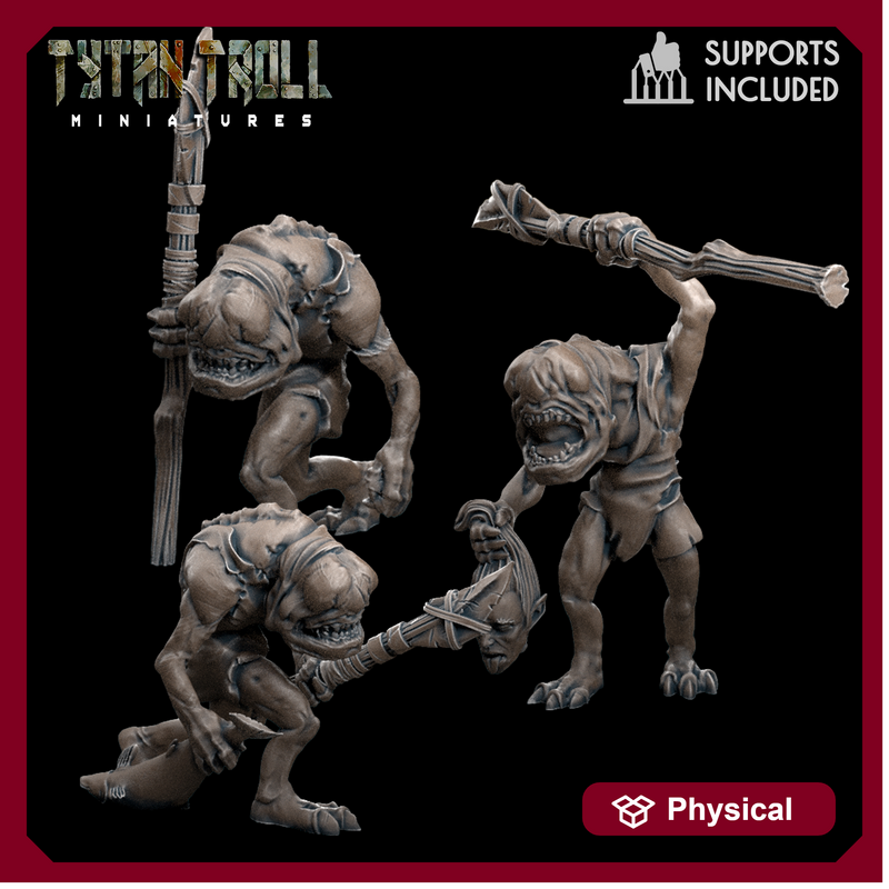 Troglodyte - TytanTroll Miniatures - DnD - Fantasy - Only-Games