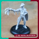Dream Assassin - a fantasy reimagining of a modern horror villain (32mm scale miniature)