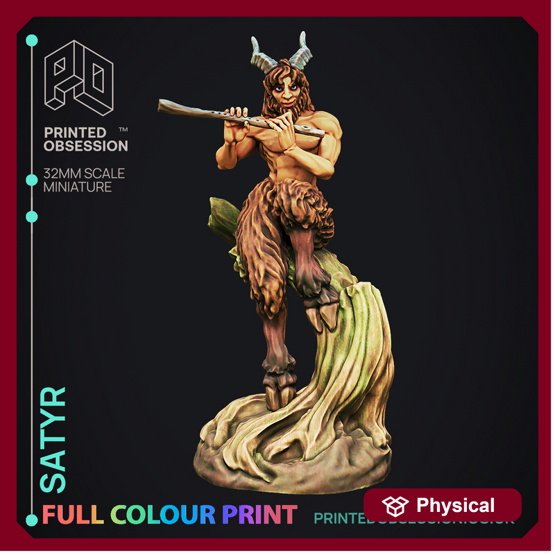 Satyr - Fey Creature - Pre-Coloured - 32mm Scale