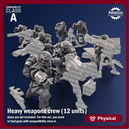 Heavy Weapons Team. Steelstorm Regiment. Imperial Guard. Compatibility class A.