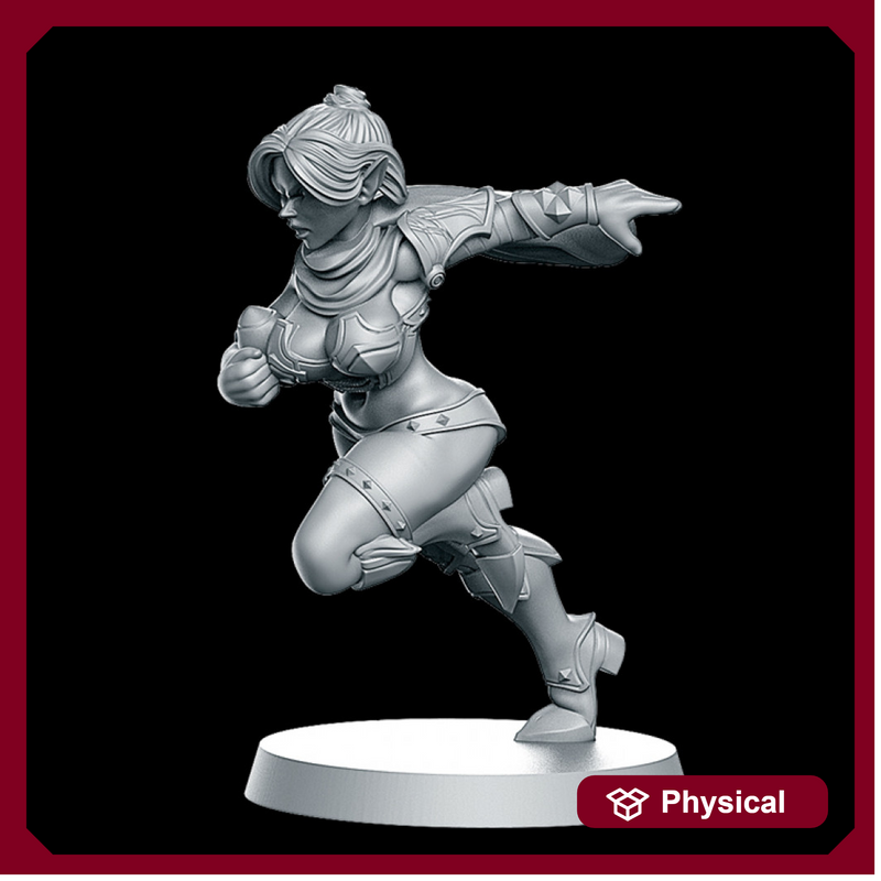 Lure Team Dark Elf Runner 2 Fantasy Football 32mm