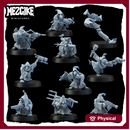 Savage gitz runt mob 'A' (10 physical miniatures)