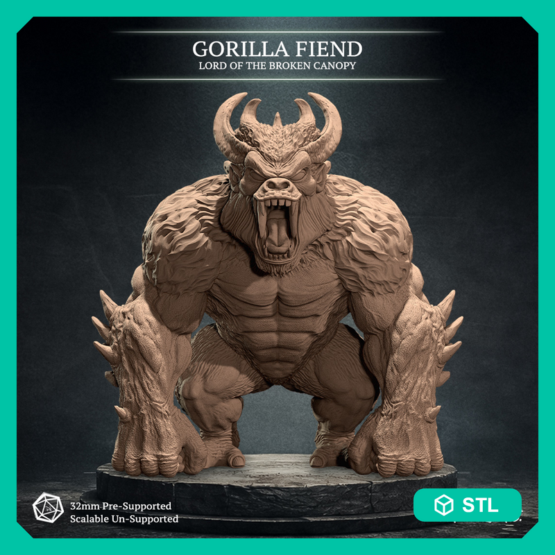 Gorilla Fiend, Lord of the Broken Canopy - Only-Games
