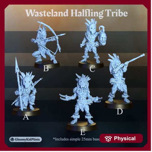 Wasteland Halfling Tribe - Only-Games