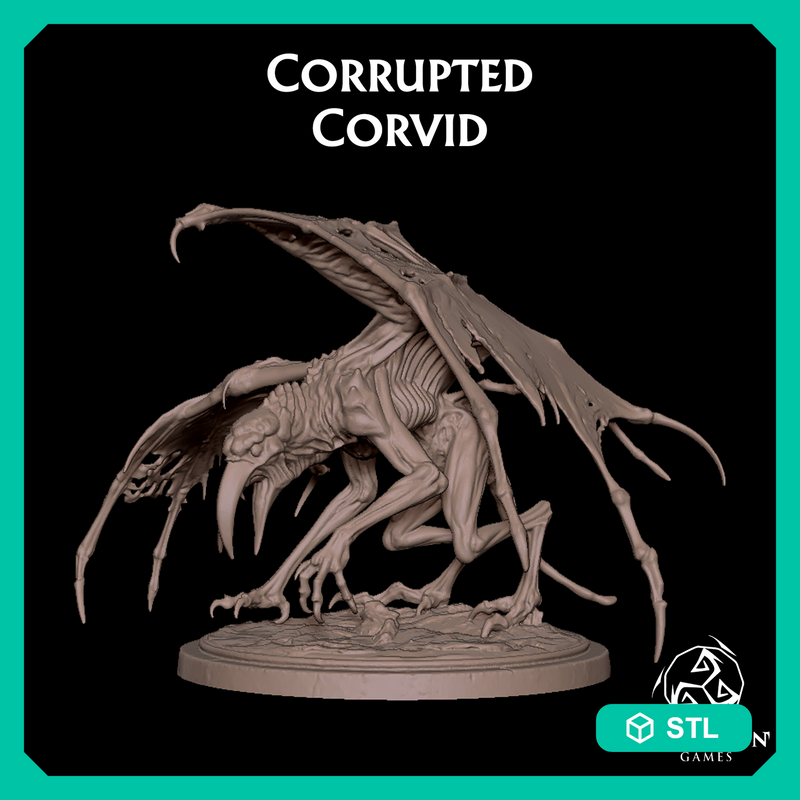 Corrupted Corvid - Well Horror