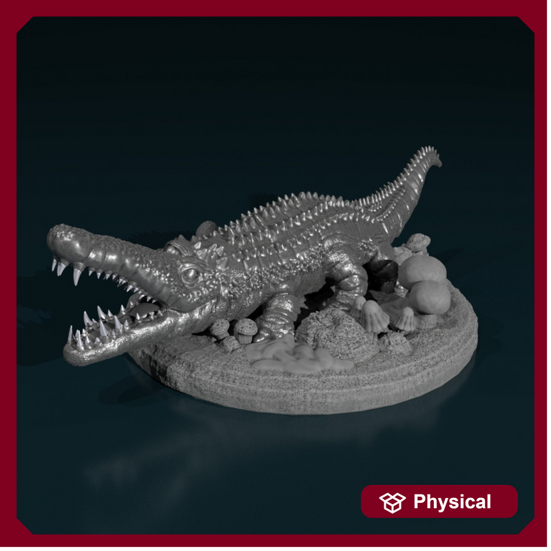 3 Eyed 6 Legged Crocodile