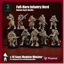 Saytr Auxilia "Full-Horn" Infantry Herd