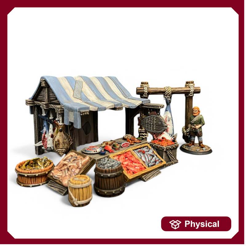 Seafood Market Stall