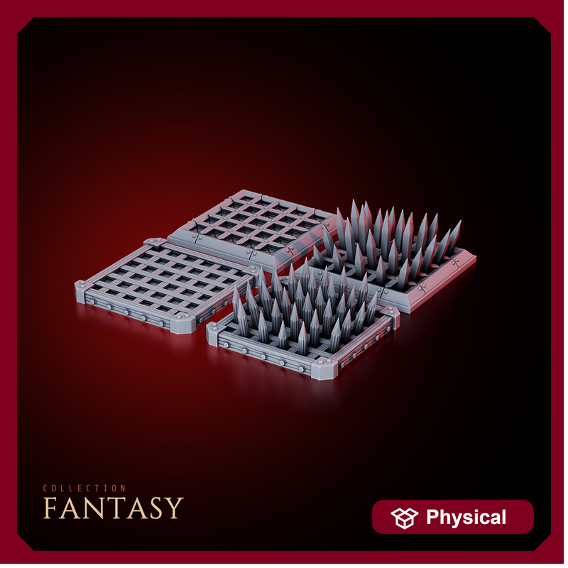 Floor Spikes Trap Pack - Only-Games