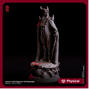Male Tielfling Wizard, Warlock, Sorcerer | 28mm,32mm,54mm, 75mm,100mm Scale |Player Character Mini Minis -D&D 5e Pathfinder | Flesh of Gods - Only-Games