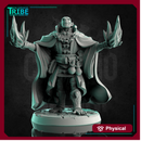 (0238) Male monkey folk monkey man wizard magician evocator with spells