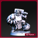 Badolff - Dwarf Chef - 32mm - DnD -