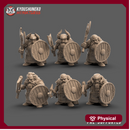 Axe and Shield Dwarves (6 Dwarves)