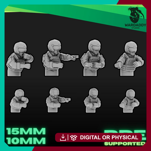 Generic Futuristic Hatch Crew (15mm Only) - Only-Games