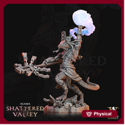 Lizardman Druid, Wizard, Sorcerer, Cleric | 28mm, 32mm, 54mm, 75mm, 100m, Scales | Dungeons and Dragons | Pathfinder | Archvillain Games - Only-Games