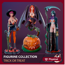 FIGURINE COLLECTION / TRICK OR TREAT / 3 PIECES