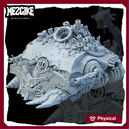 Sea grub destroyer tank (physical miniature)