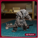 Bug Bear Double Swords 04 - TytanTroll Miniatures - DnD - Fantasy