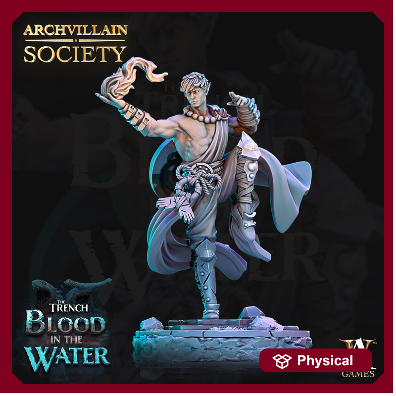 Male Half-Elf Monk, Elf Monk PC or NPC | 28mm, 32mm, 54mm, 75mm, 100mm Scales | Dungeons and Dragons 5e | Pathfinder | - Only-Games