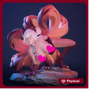 FOX GIRL / 9-TAILED KITSUNE / B
