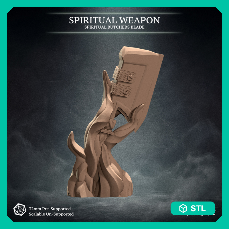 Spiritual Butcher's Blade, Spirit Weapon - Only-Games