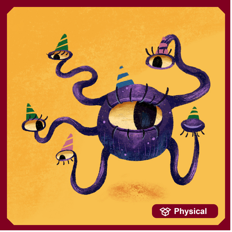 Dungeon Monster Birthday Card