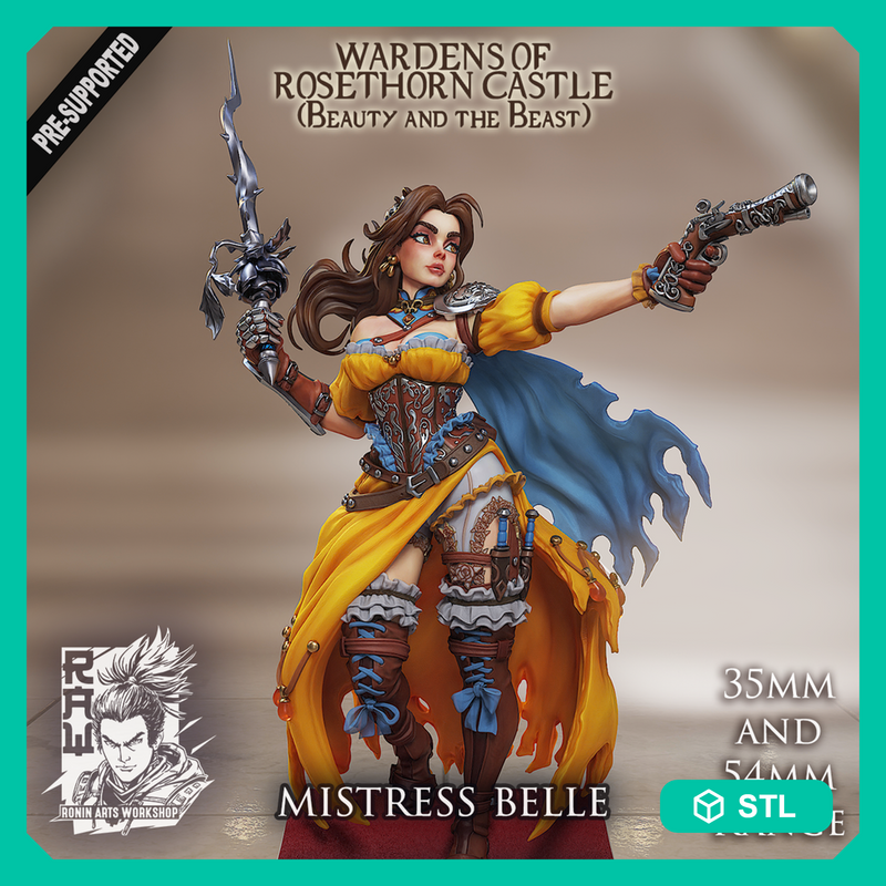 Belle - Mistress of Castle Rosethorn - Beauty and the Beast - Only-Games