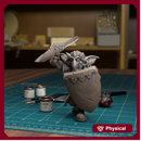 Goblin Spear And Shield - TytanTroll Miniatures - DnD - Fantasy