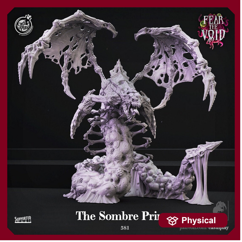 Winged Insectoid Horror from Far Realm | 28mm/32mm Scale Med/Lrg/Huge/Gargantuan | Dungeons and Dragons | Pathfinder | Figurine Mini - Only-Games