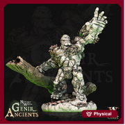 Forest Earth Elemental | 28mm and 32mm Scale | DnD 5e Miniature | Resin Figure Dungeons and Dragons| Archvillain Games - Only-Games