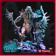 Triton - Character Race  | Resin Miniature | Dungeons and Dragons Miniatures | Pathfinder Miniatures | DnD 5e | Underwater | Triton Fighter - Only-Games