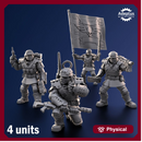 Command Squad. Steelstorm Regiment. Imperial Guard