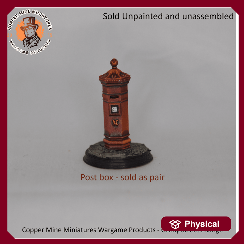 British Post box - Victoria Cypher - Multi period usage (CMMWP025)