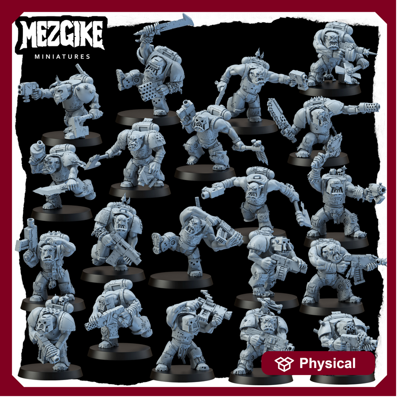 Mareen boyz mob (10 multipart miniatures)