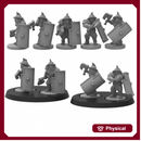 Smol Roman Ogre Gladiators - Presupported