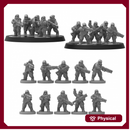 Smol Heckghost Conscript Miners - Presupported