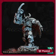 Armari Headhunters - Chaos Lord | Sci-Fi Miniature SpellJammer| 28mm,32mm Scales | 54mm, 75mm TALL | Resin Mini Unpainted |Archvillain Games - Only-Games