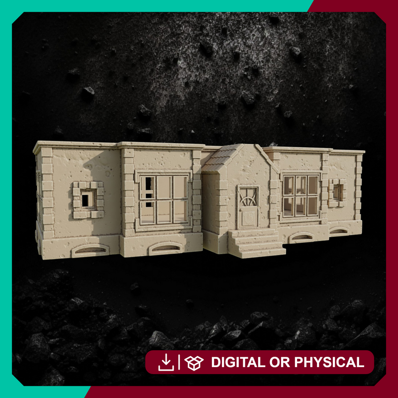 Noble House of Bereria 2 - Fantasy Village Terrain STL, DnD & Wargaming Scenery