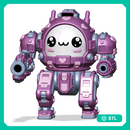UWU Strike Force Lover Mech Tabletop Miniature