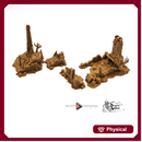 Ruined Building Scatter - Torbridge Cull - Infinite Dimensions Wargaming Terrain D&D DnD